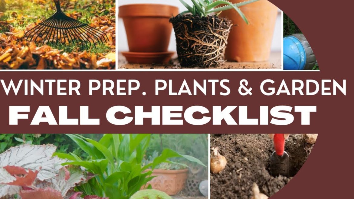 Fall Garden Checklist | Gardening Tasks & Tips for Fall and Winter | October Garden Checklist Fall Garden Checklist | Gardening Tasks & Tips for Fall and Winter | October Garden Checklist