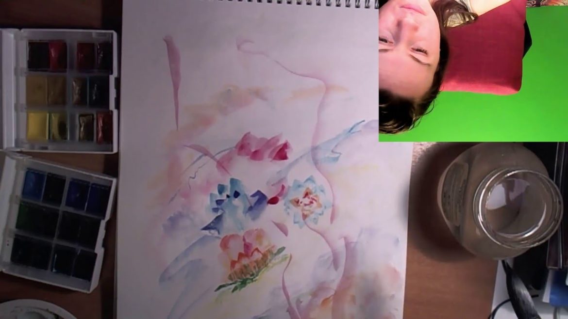 JAPANESE GARDEN watercolor speed drawing — kreatin JAPANESE GARDEN watercolor speed drawing — kreatin