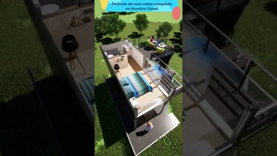 Casa Contenedor 6x6 | Shipping Container House | Parte 3/3