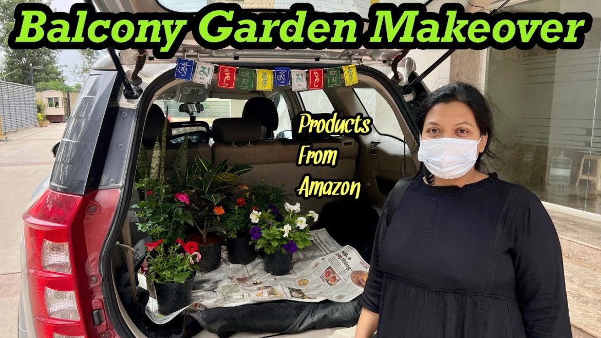 Small Balcony Makeover | Gardening Products From Amazon | Nursery Plant Shopping | Roving Couple Small Balcony Makeover | Gardening Products From Amazon | Nursery Plant Shopping | Roving Couple