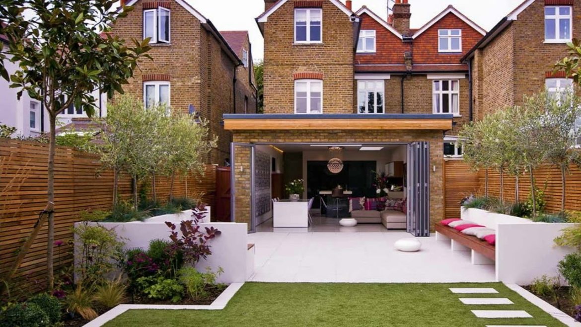 Garden Design Victorian Terrace Courtyard