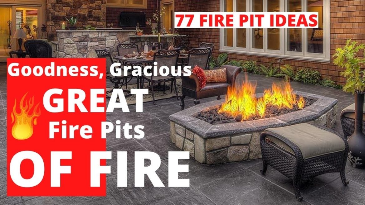 77 Fire Pit Ideas (includes Outdoor Decor)