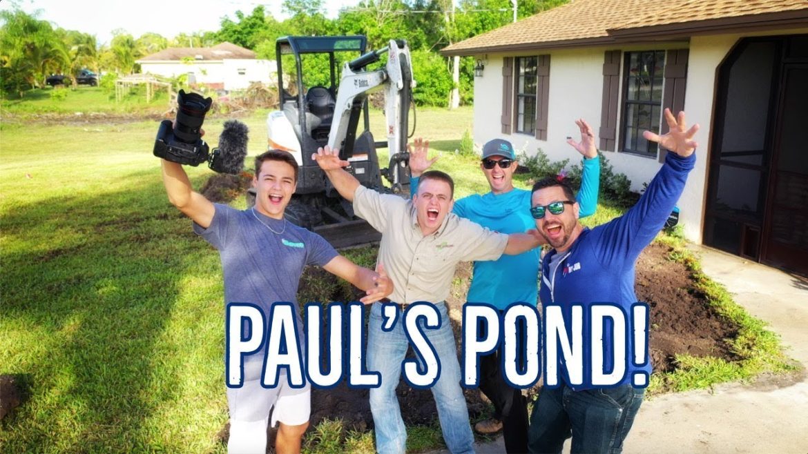 PAUL CUFFARO New POND in front yard