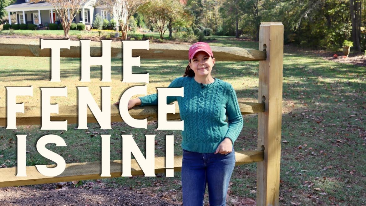 Projects Update – The Fence is In | Gardening with Creekside Projects Update - The Fence is In | Gardening with Creekside