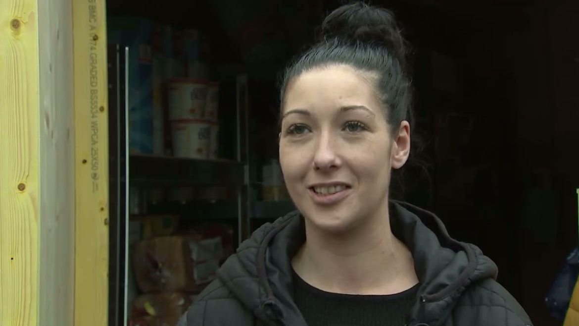 Schoolboy opens foodbank in garden shed with birthday money | 5 News Schoolboy opens foodbank in garden shed with birthday money | 5 News