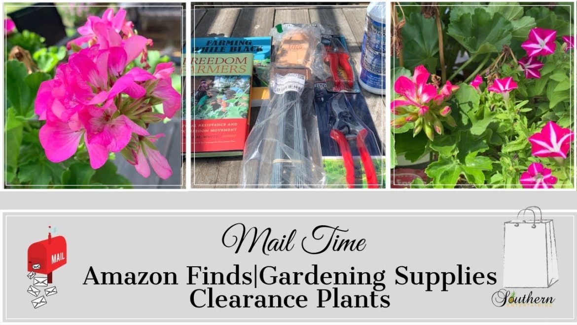 Mail Time|Amazon Finds|Gardening Supplies|Clearance Plants😀🌿🛍️ Mail Time|Amazon Finds|Gardening Supplies|Clearance Plants😀🌿🛍️