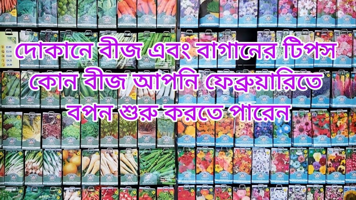 UK Shokher Bagan 2022 | Seeds in store & Garden Tips Which seeds you can start sowing in February UK Shokher Bagan 2022 | Seeds in store & Garden Tips Which seeds you can start sowing in February