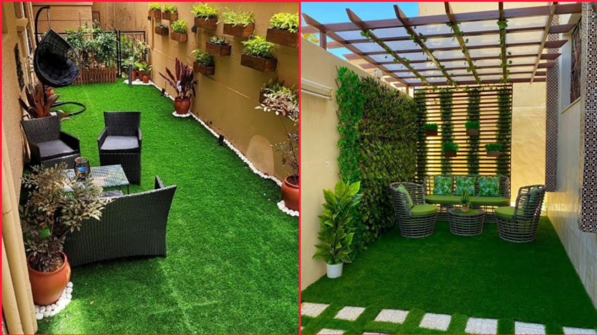 Modern landscape ideas for home | New backyard ideas |small garden tips for house | house Lawn ideas