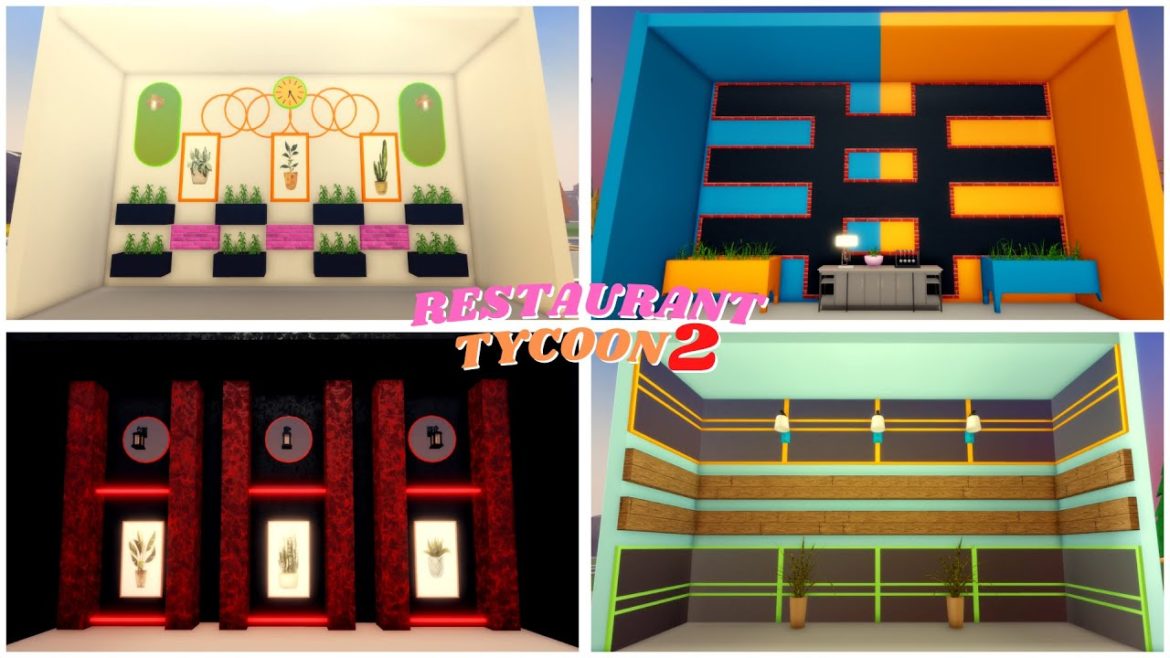 5 Simple Wall Design Ideas 🍽️ ROBLOX Restaurant Tycoon 2 5 Simple Wall Design Ideas 🍽️ ROBLOX Restaurant Tycoon 2