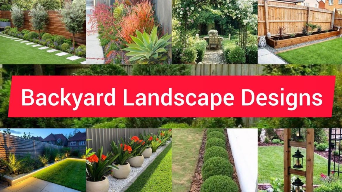 Beautiful Backyard Landscape Designs l Ideas for Backyard Landscape l Backyard Landscape Designs