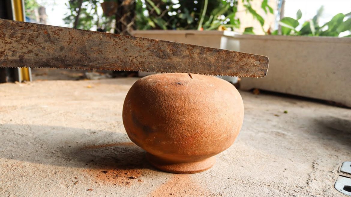 Growing Genus Kalanchoe in clay pot from Garden Tips.