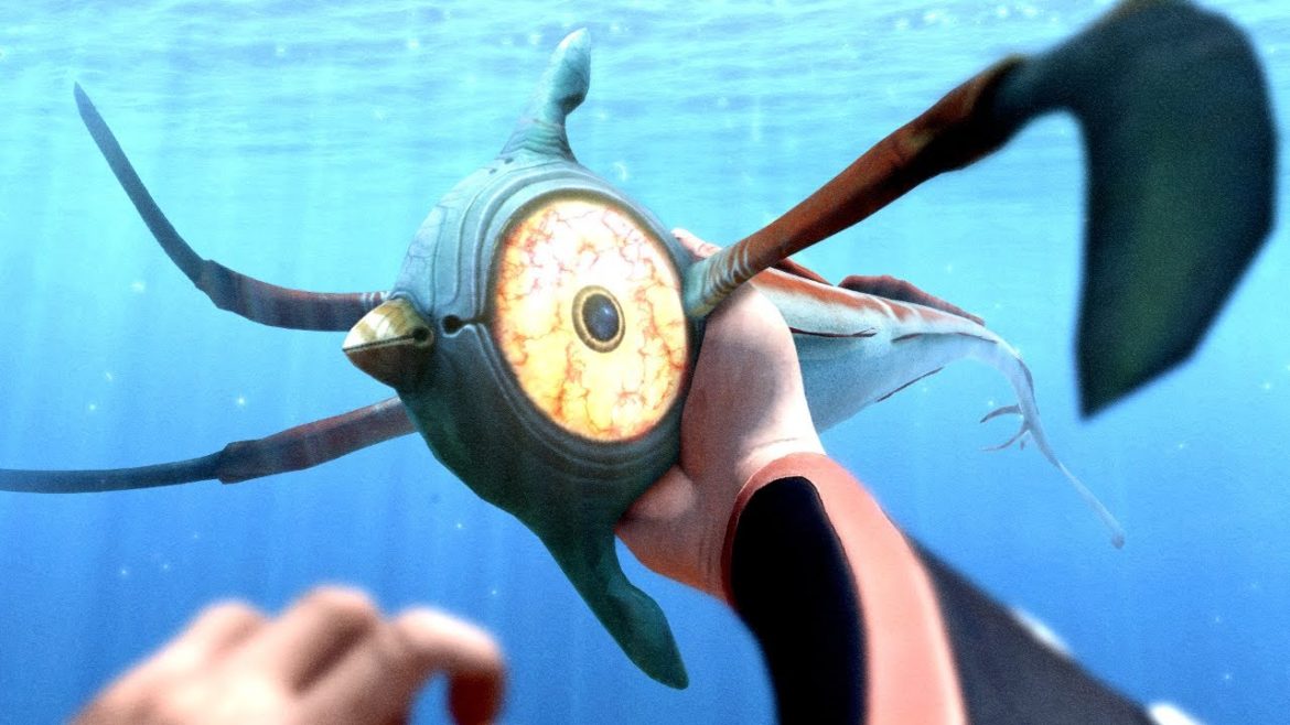 Subnautica but Everything I Touch Becomes a New Creature - Modded Challenge