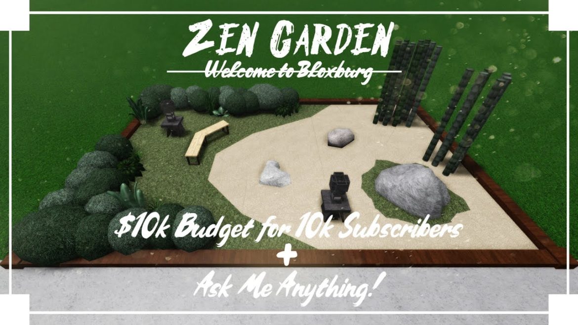 Japanese Zen Garden – 10k Subscriber Special – Ask Me Anything! – Roblox – Welcome to Bloxburg Japanese Zen Garden - 10k Subscriber Special - Ask Me Anything! - Roblox - Welcome to Bloxburg