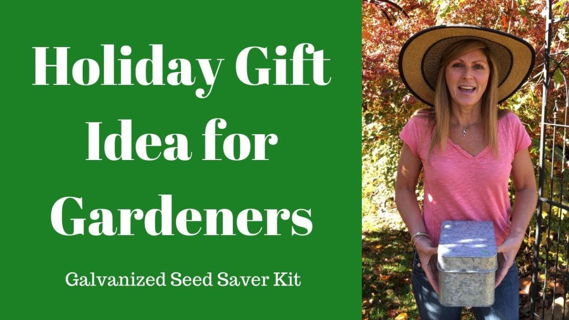 Holiday Gift Ideas for Gardeners ( Galvanized Seed Saver Kit) Holiday Gift Ideas for Gardeners ( Galvanized Seed Saver Kit)