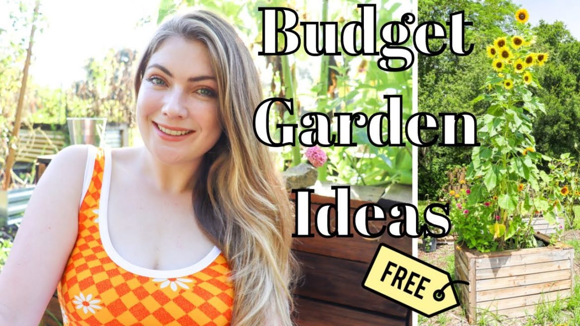 FREE & Affordable Vegetable Garden Ideas l Start Your Garden On A Budget!