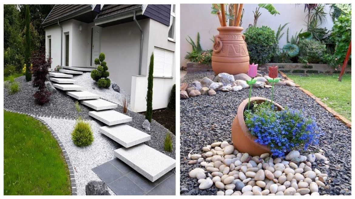 Ideas for decorating the garden and backyard: colored decorative stones in landscape design! Ideas for decorating the garden and backyard: colored decorative stones in landscape design!