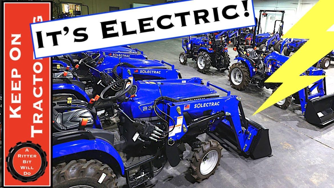 EQUIP EXPOSITION AN ALL ELECTRIC TRACTOR!