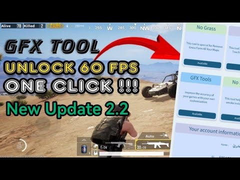 GFX TOOLS 2.2 || NO GRASS || NO TREE || 90 FPS || NO RECOIL NEW Update 2.2 BGMI GL KR VNG TW CH GFX TOOLS 2.2 || NO GRASS || NO TREE || 90 FPS || NO RECOIL NEW Update 2.2 BGMI GL KR VNG TW CH