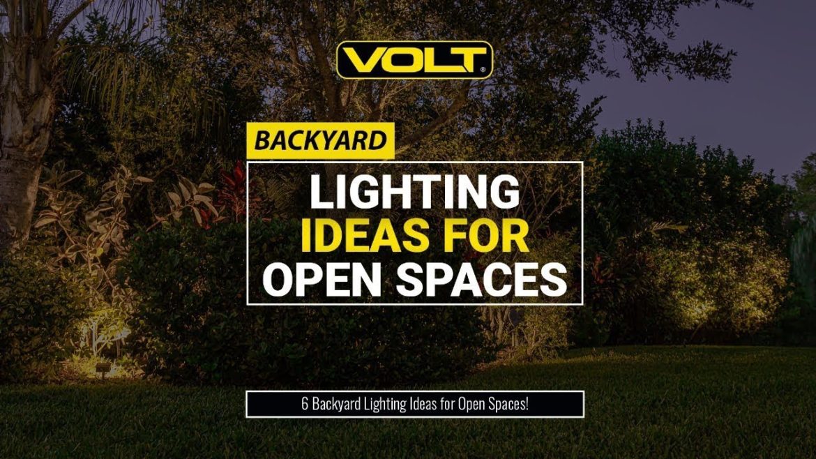 Backyard Lighting Ideas | Open Spaces