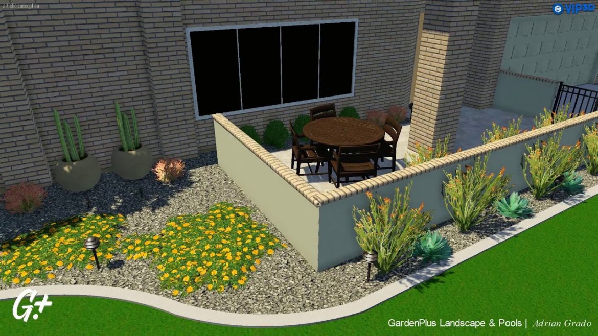 GardenPlus - McCormick Ranch Front Yard Landscape