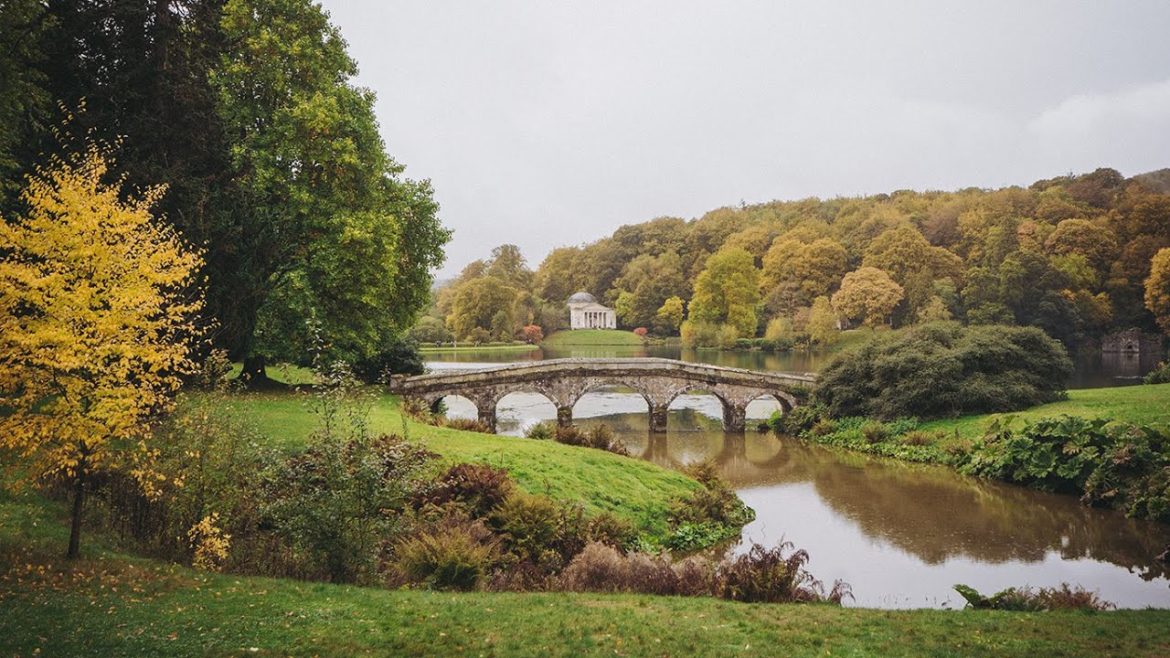 Autumn at Stourhead - a Peaceful Garden Tour and Pride & Prejudice Locations