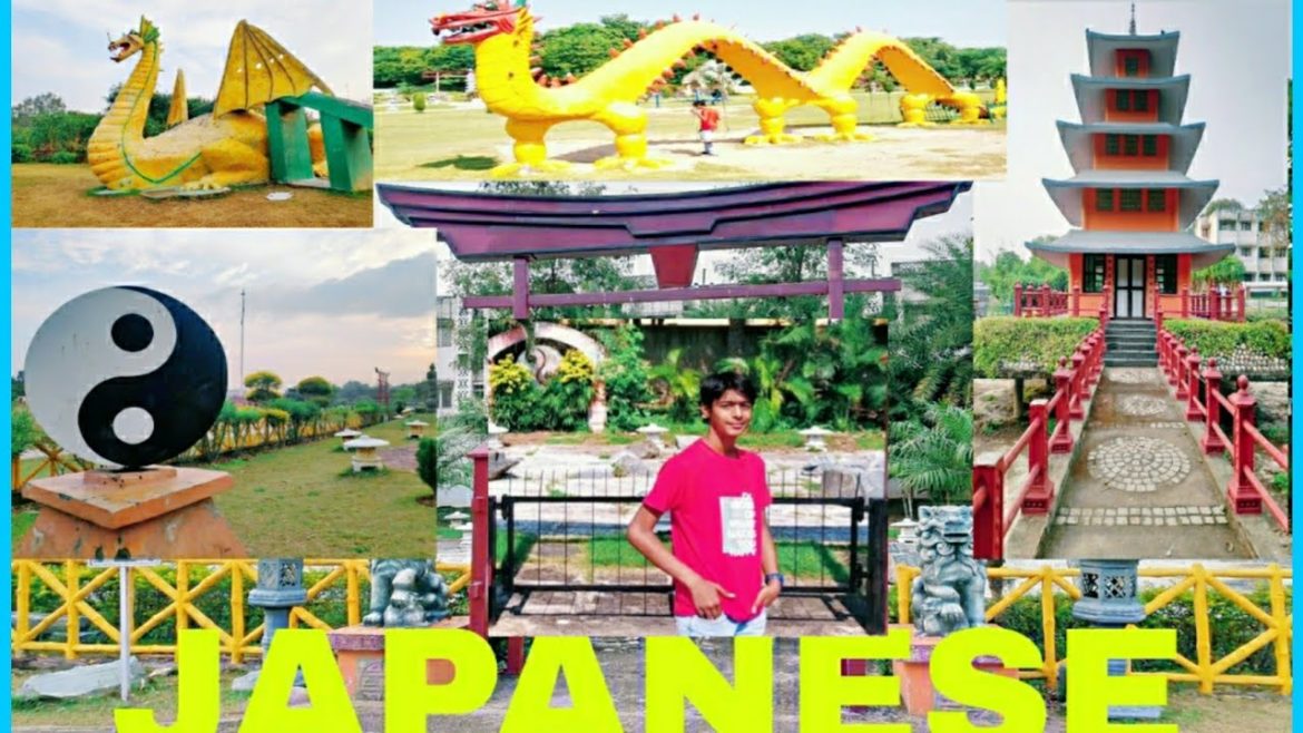 JAPANESE GARDEN IN CHANDIGARH  🐲🌲🐢🦖🦕