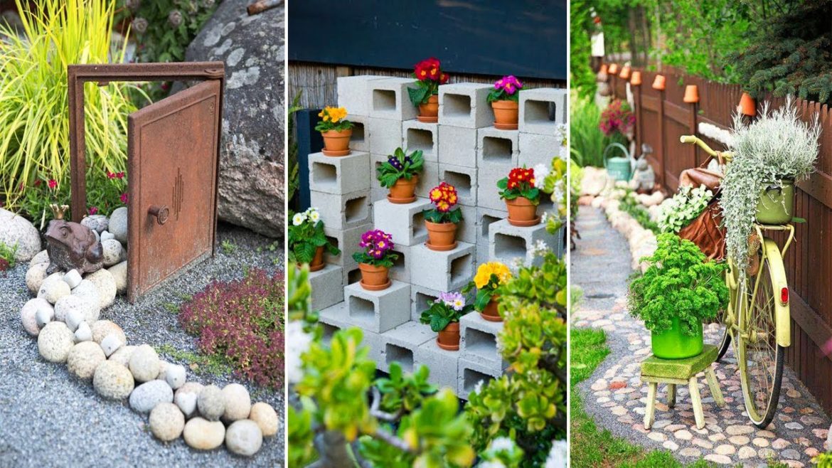 45 Crafty ideas to add colour to your garden this summer