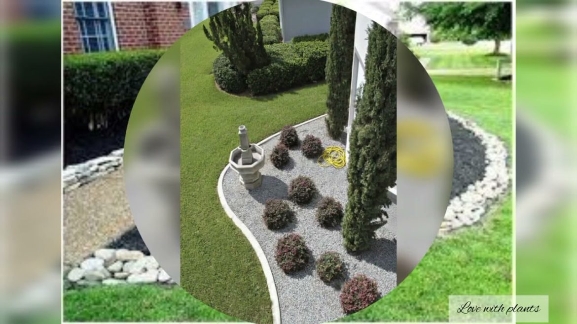 Landscape Design Ideas/Beautifull Small Front Yard Landscaping Ideas/Diy Garden/Love With Plants