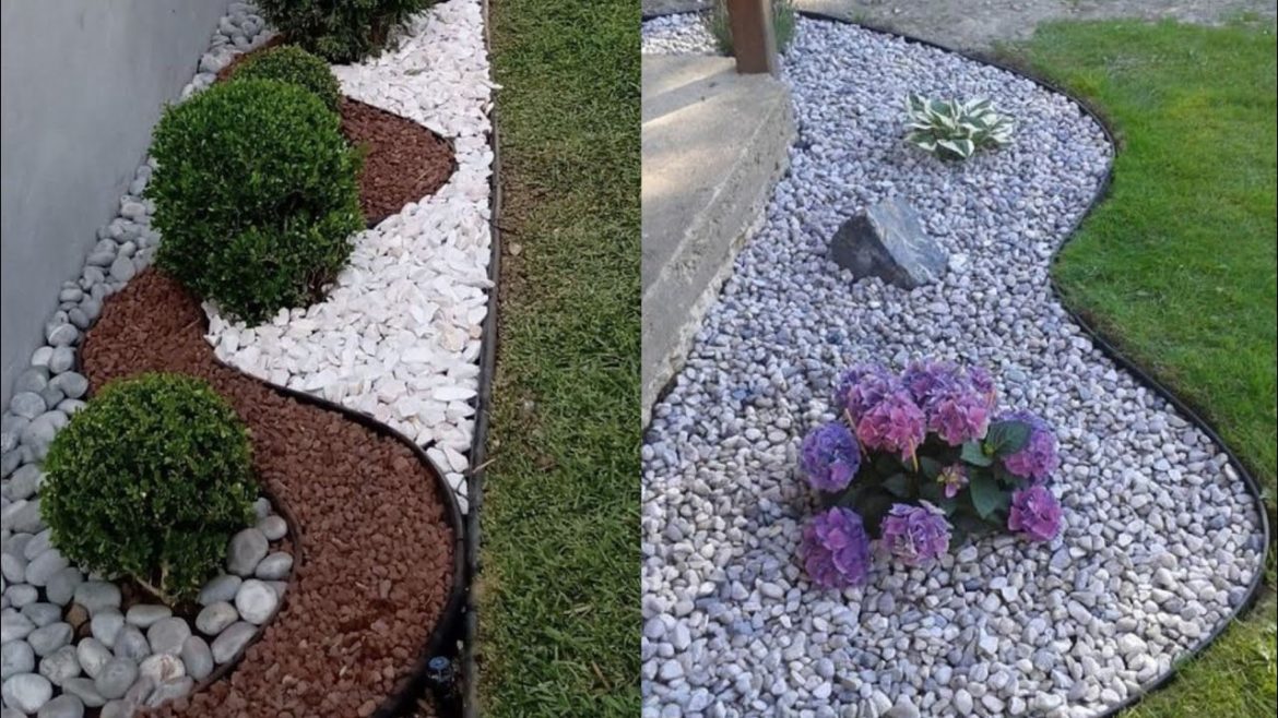 Most beautiful front yard landscape in your dream house