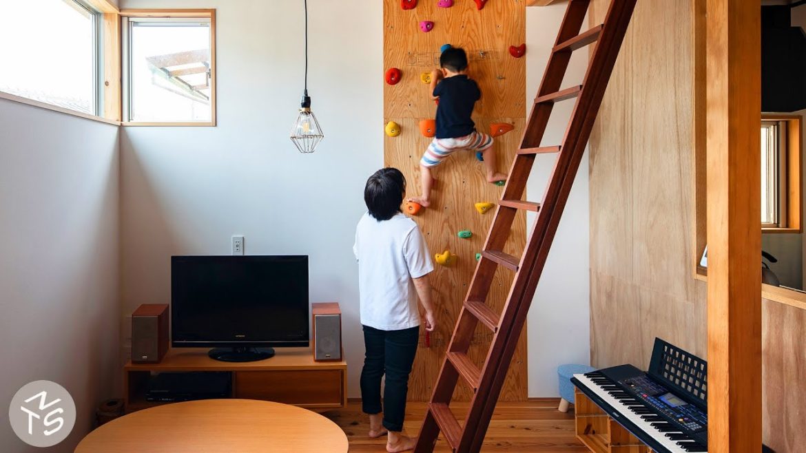 NEVER TOO SMALL: Modern Compact Japanese Family Home, Osaka - 57sqm/613sqft