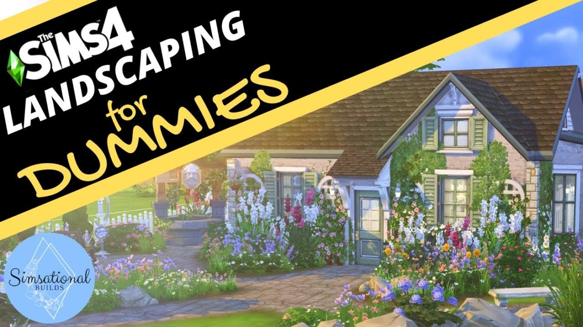 HOW TO: Landscaping | Tutorial | Sims 4 | Simsational Builds HOW TO: Landscaping | Tutorial | Sims 4 | Simsational Builds
