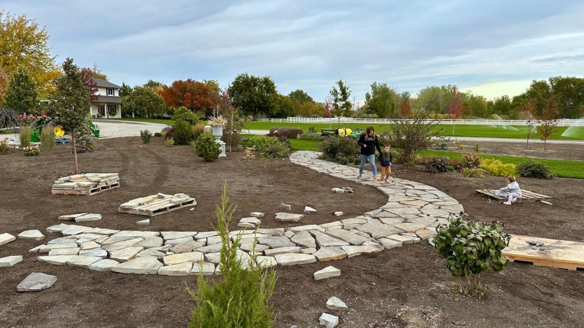 Garden Answer: Working On the Stone Path + Hartley Landscaping Update! 💪🌿😁 // Garden Answer Working On the Stone Path + Hartley Landscaping Update! 💪🌿😁 // Garden Answer