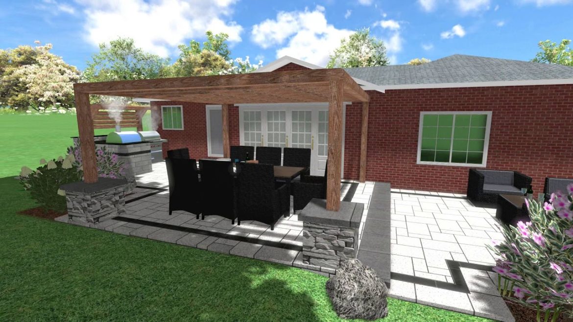 Ottawa Backyard Landscape Design Ottawa Backyard Landscape Design