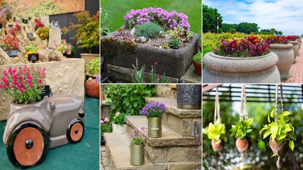 35 Unusual Flower Beds and Container Ideas for Beautiful Yard Landscaping