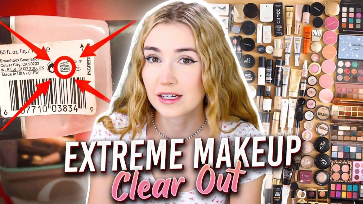 Decluttering 10 Years Worth of Make Up HOARDING Decluttering 10 Years Worth of Make Up HOARDING