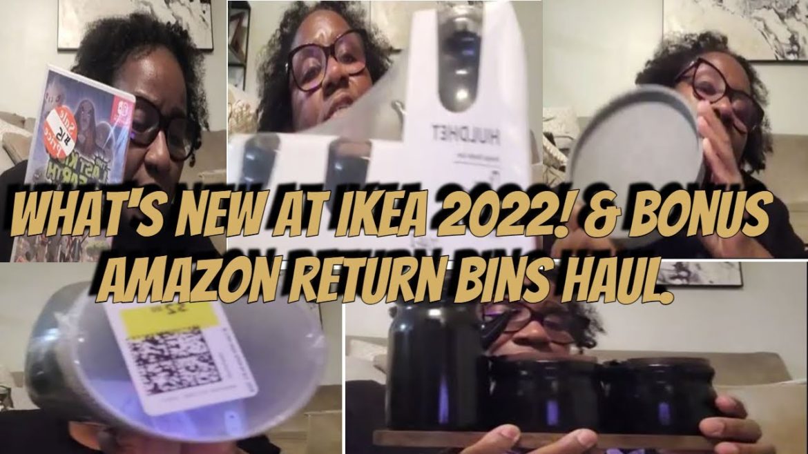 WHAT'S NEW AT IKEA? + BONUS AMAZON RETURNS BIN HAUL #ikea #amazonbins WHAT'S NEW AT IKEA? + BONUS AMAZON RETURNS BIN HAUL #ikea #amazonbins