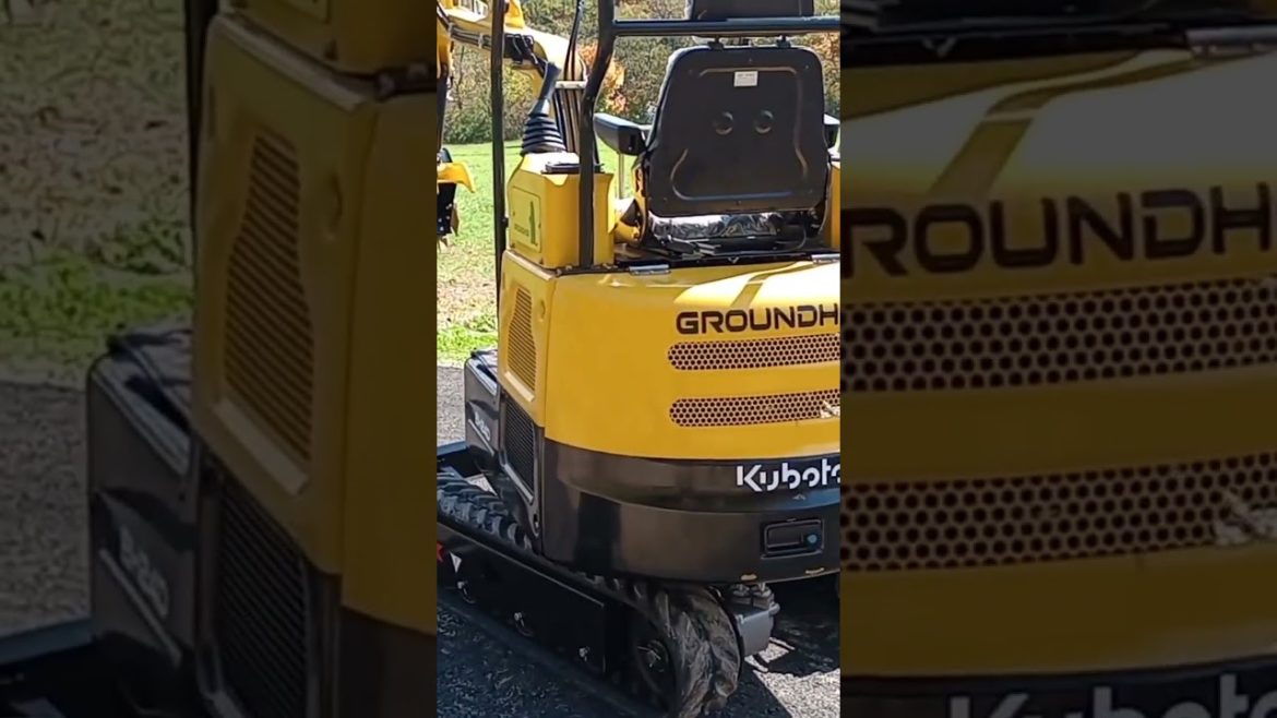 GroundHog Equipment Mini Excavator BH24D Sneak Peek