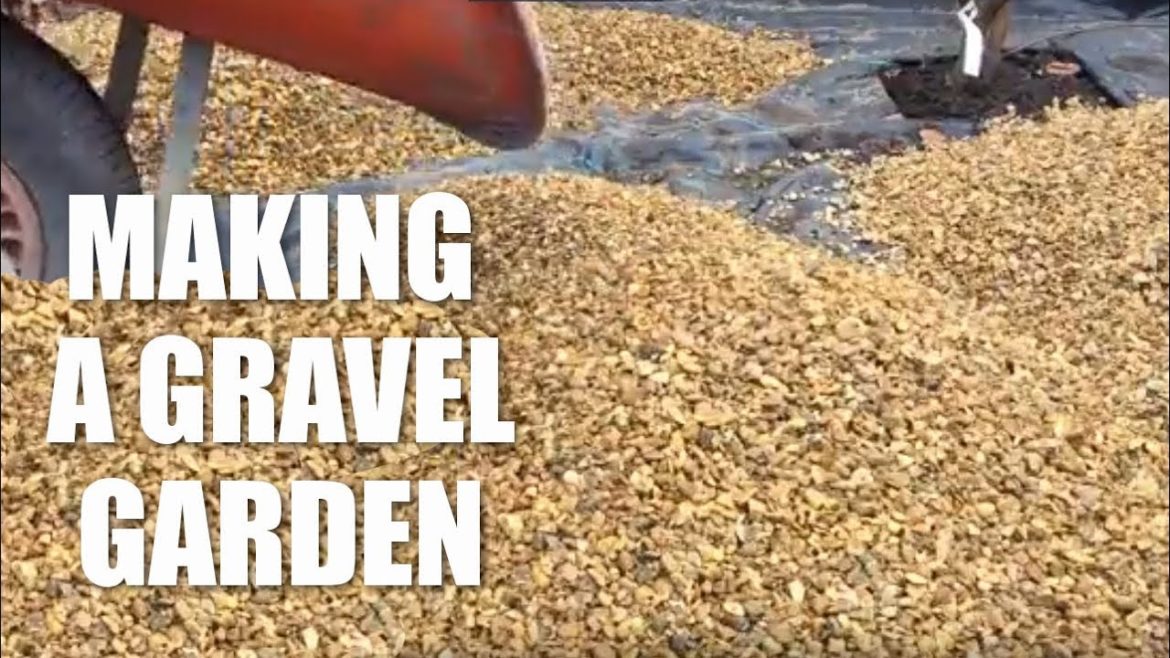 How to make a gravel garden How to make a gravel garden