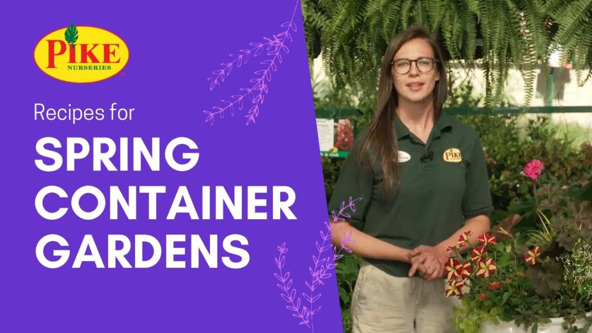 Container Garden Recipes for Spring