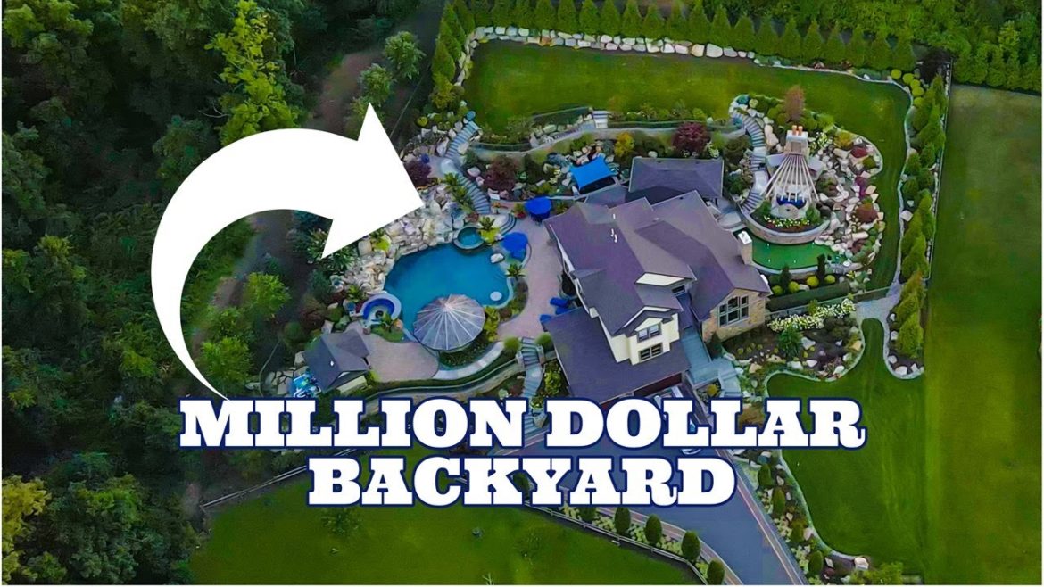 EPIC Backyard PARADISE | Custom Pondless Waterfall with Spheres *EPIC* Backyard PARADISE | Custom Pondless Waterfall with Spheres