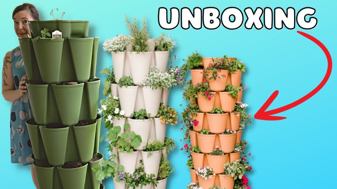 Vertical Gardening & GreenStalk Unboxing Vertical Gardening & GreenStalk Unboxing