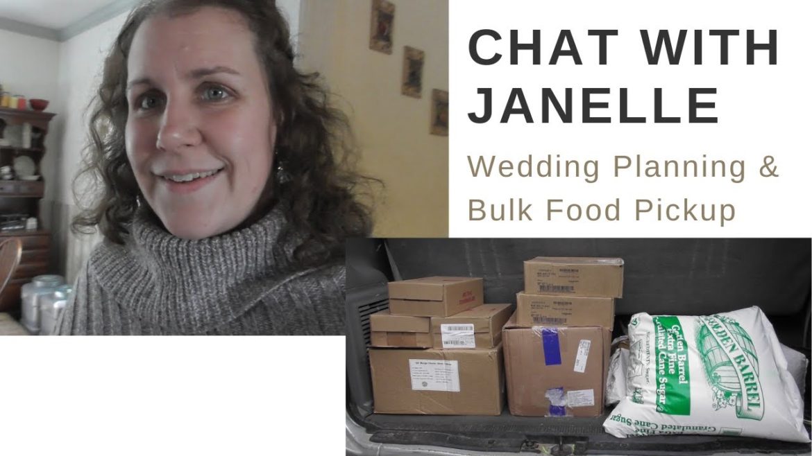 Chat with Janelle | Wedding plans | Bulk Food Order Pick Up Chat with Janelle | Wedding plans | Bulk Food Order Pick Up
