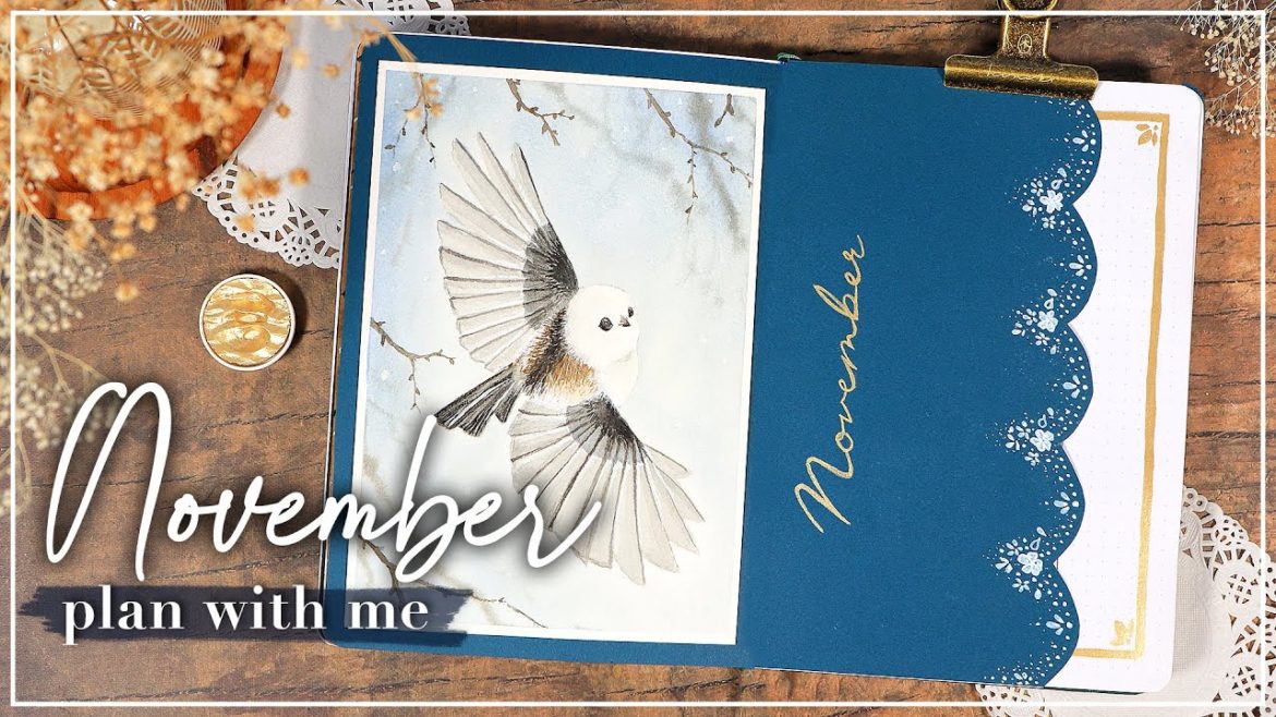 🐦 NOVEMBER 2022 Plan With Me // Bullet Journal Monthly Setup