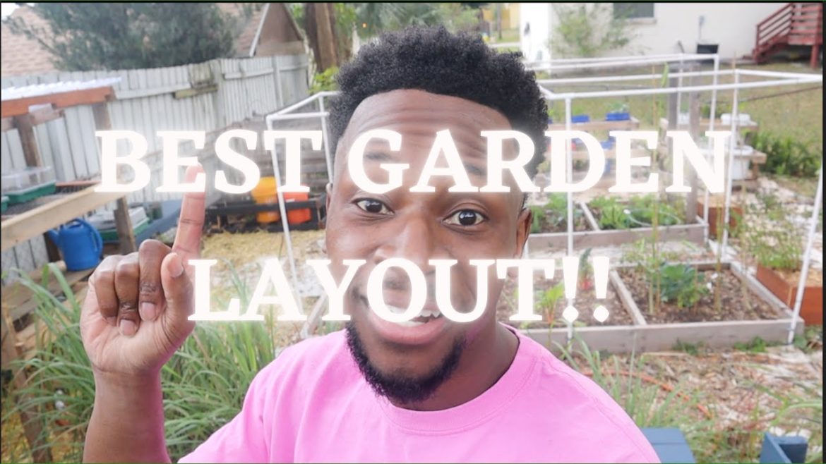 How to Organize Your Backyard Garden w/Raised Beds and Containers. PERFECT LAYOUT FOR ALL GARDENERS!