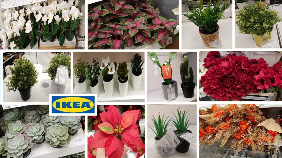 IKEA - NEW ARTIFICIAL PLANTS & FLORAL COLLECTION | INDOOR PLANTS / OCT'22