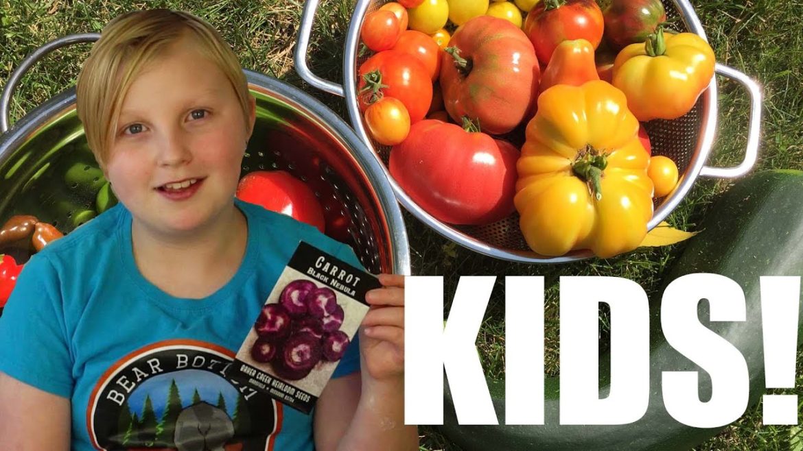 How to Get Your Kid Interested in Gardening | Garden Tips from a Kid | Bear Bottom Acres
