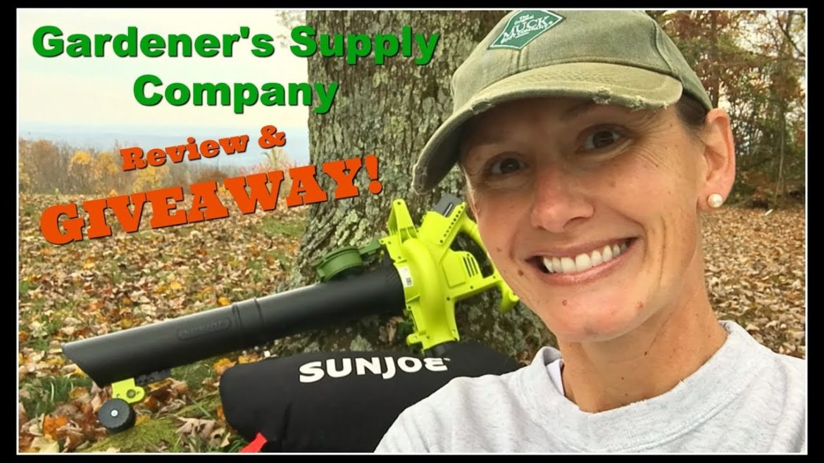 GIVEAWAY! Portable Leaf Blower/Mulcher/Vacuum by Gardener's Supply Company! GIVEAWAY! Portable Leaf Blower/Mulcher/Vacuum by Gardener's Supply Company!
