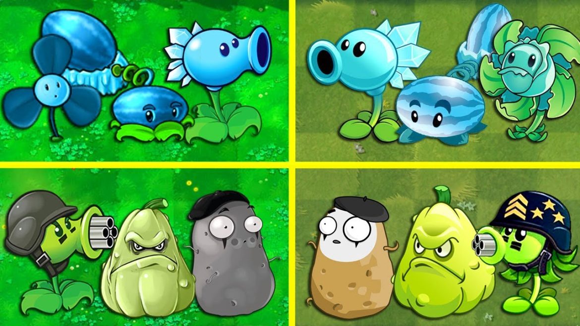 Random Team Plants PVZ 1 vs PVZ 2 - Who Will Win? - Team Plant Vs Team Plant
