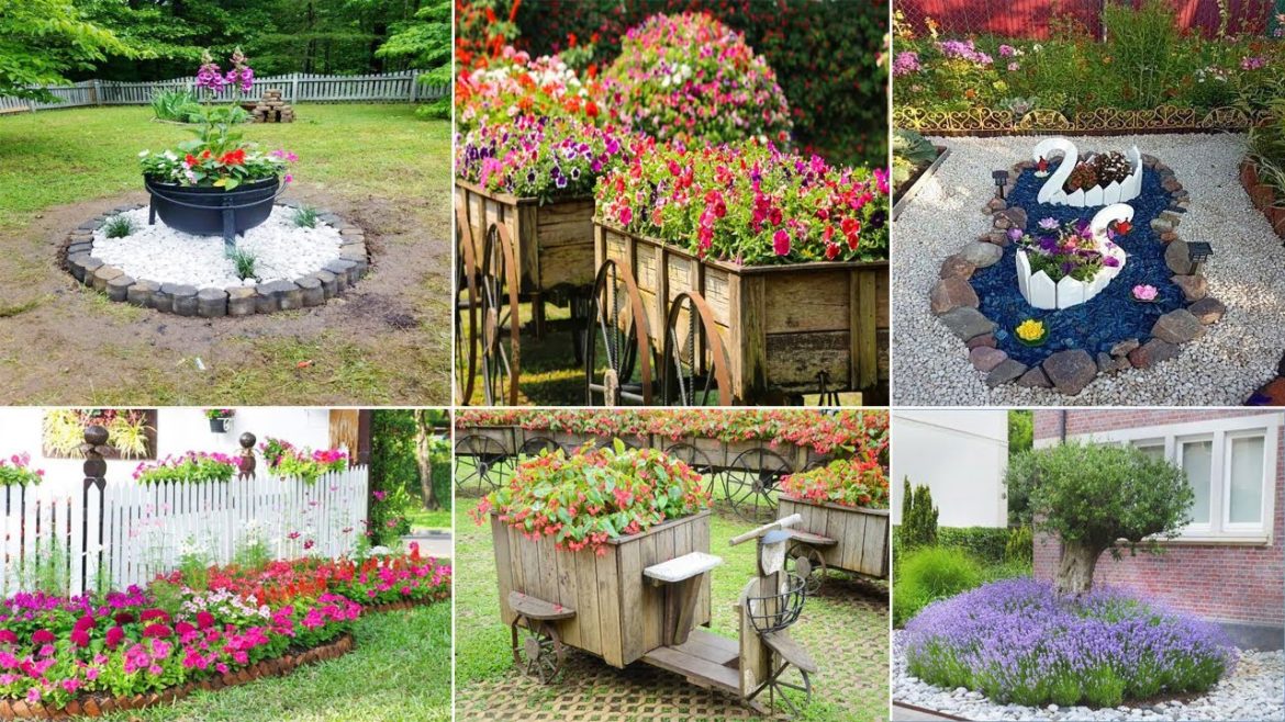 56 + Gorgeous Flower Bed Ideas and Designs
