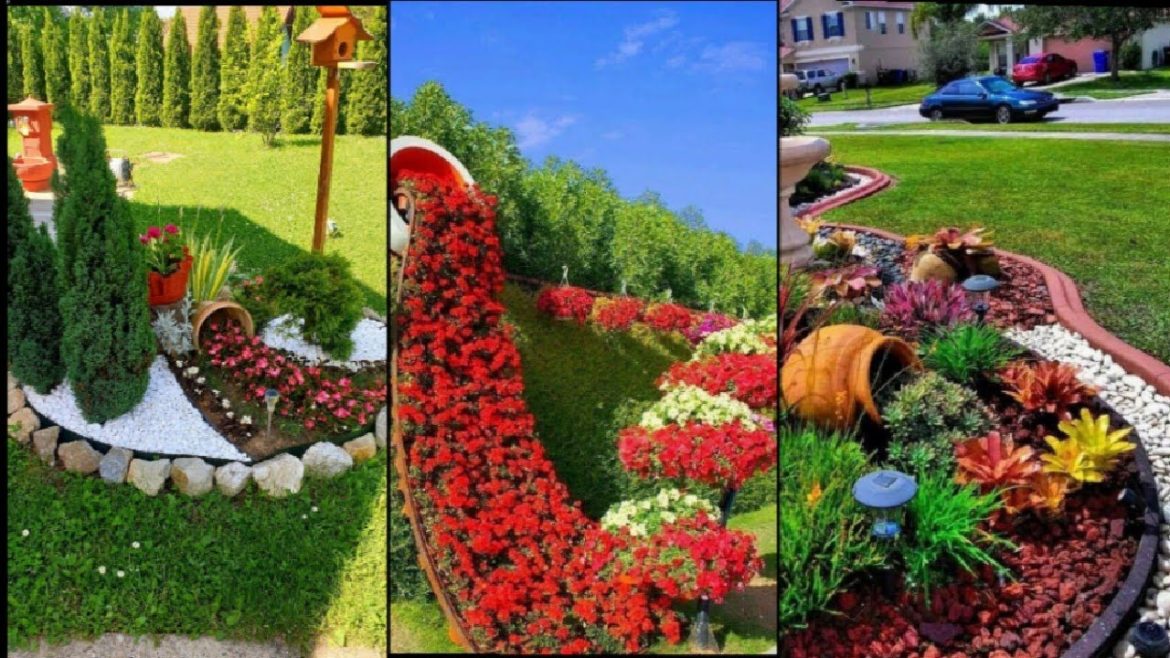 50 Front Yard Garden Landscaping Ideas 2022 | Backyard Patio Design | Modern House Exterior Design